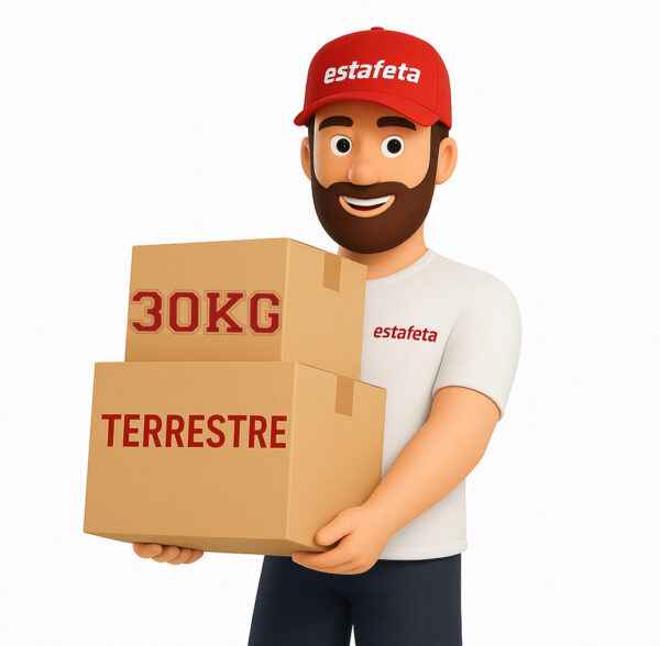 Guía Prepagada Estafeta 30 Kg Terrestre Con Recolección